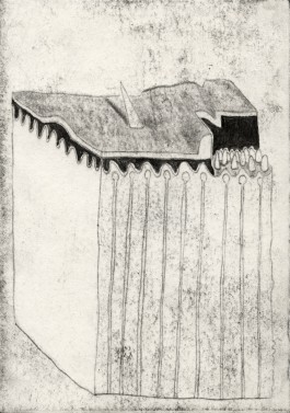 yannick riemer,-cave canem-drawing on paper-2017-Berlin 