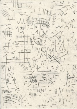 Yannick Riemer, CAVE CANEM (eros), drawing on paper 