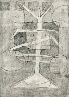 Yannick Riemer, CAVE CANEM (gambler), drawing on paper 