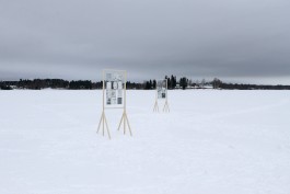 Yannick Riemer, When ice melts shit will drown, exhibition with Fabian Hub, Alajärvi, Nelimarkka Museo, Finland 
