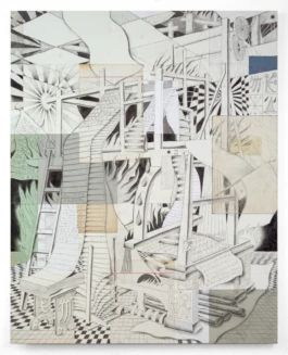 Yannick Riemer_Yannick_ Riemer_Drawingmachine_me_Zeichnung_Collage_Alu 