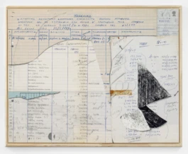 YannickRiemer_ Papiercollage auf Holz 