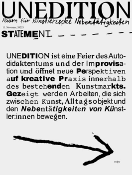 unedition, statement 