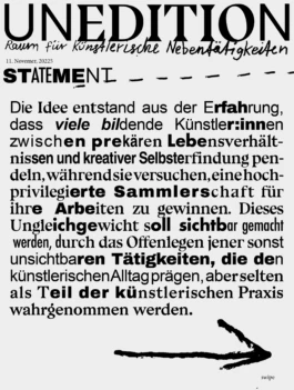 unedition, statement 